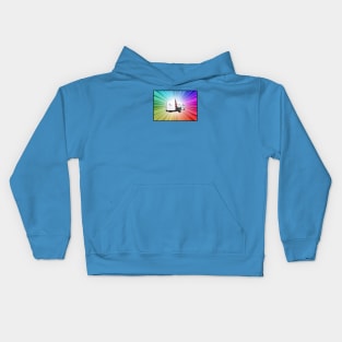 Van Rainbow Swirl Kids Hoodie